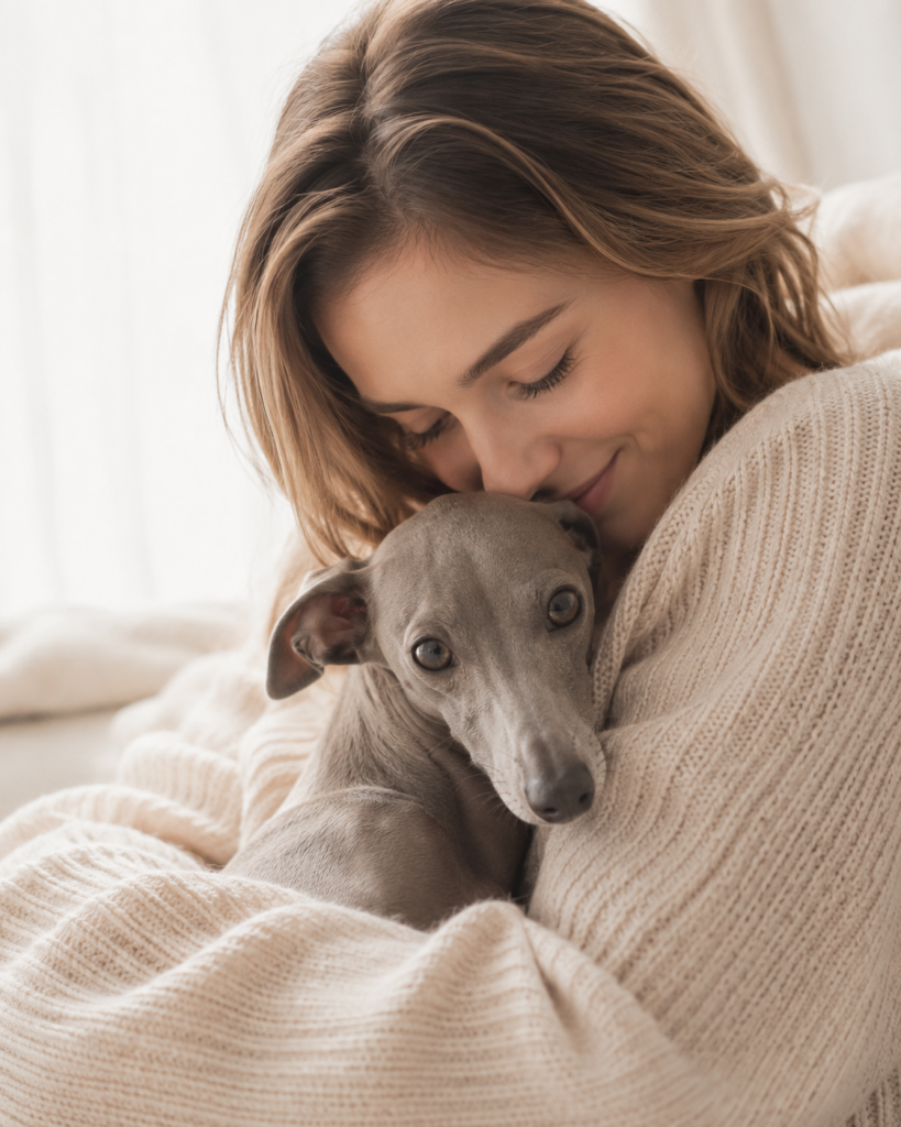 kuscheln mit Iggy